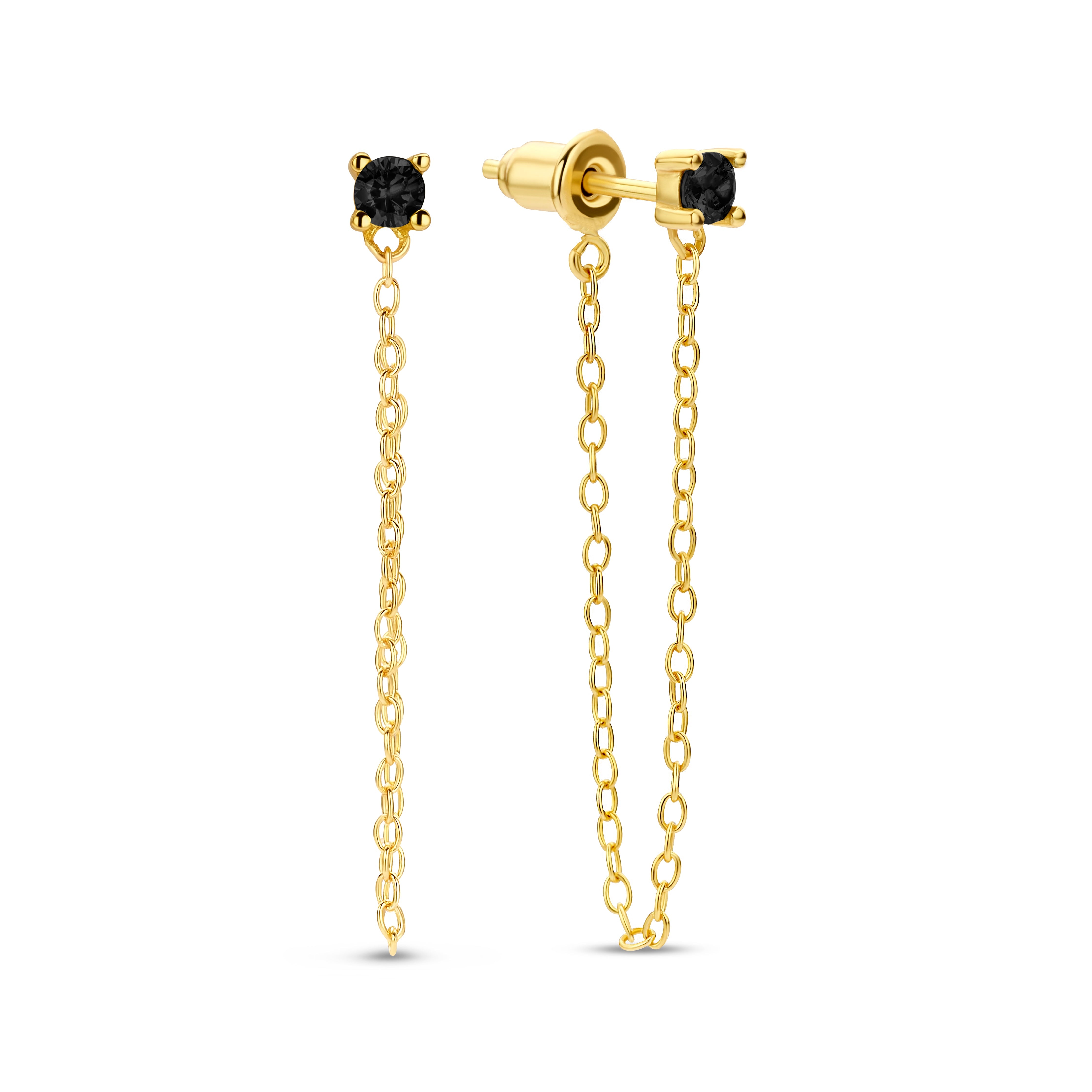 925 zilveren Maeve-oorbellen