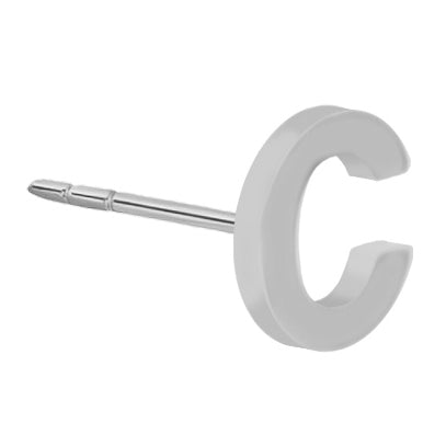 925 zilveren Amara-oorknopje