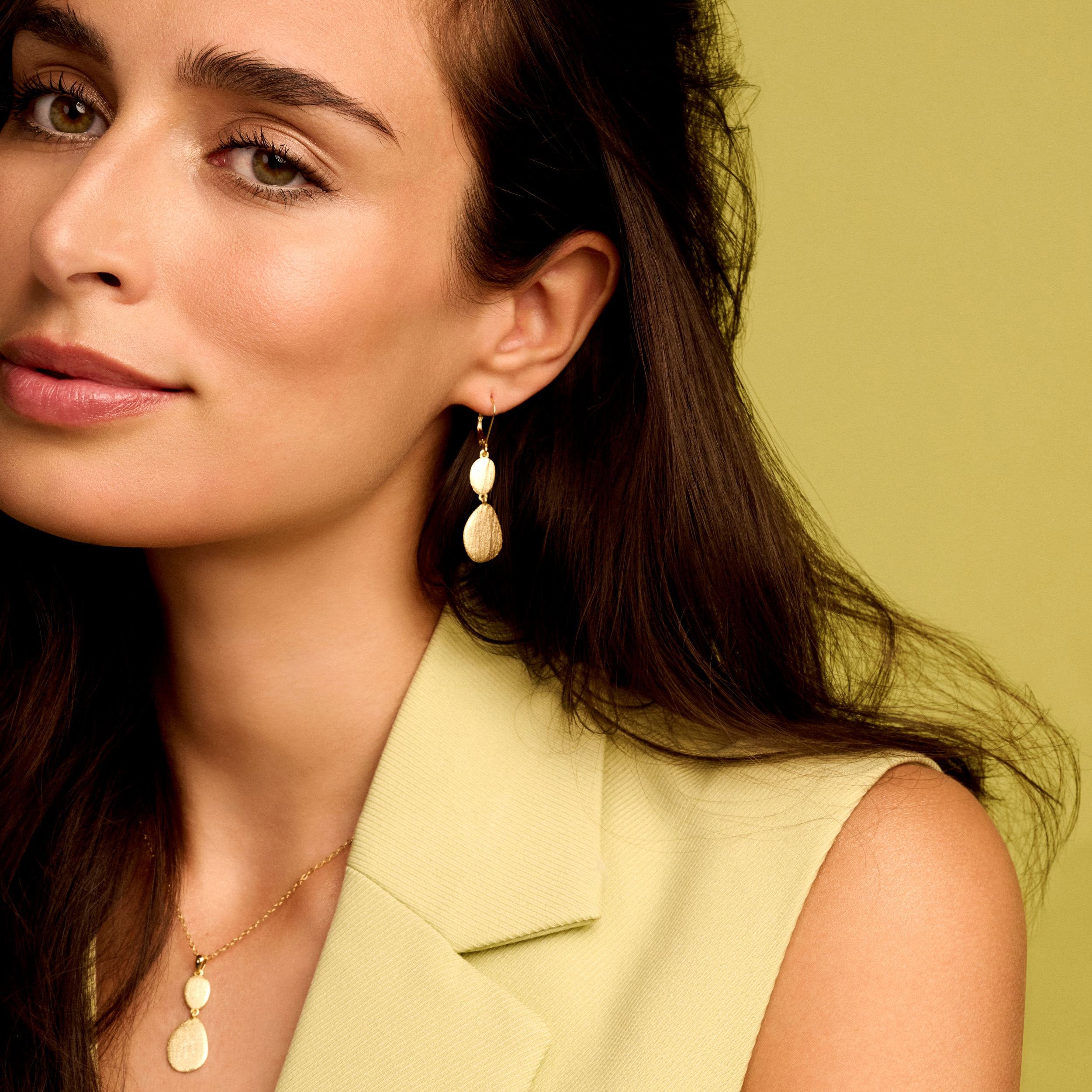 925 Sterling Zilveren Oorbellen voor Dames – Organic Flow