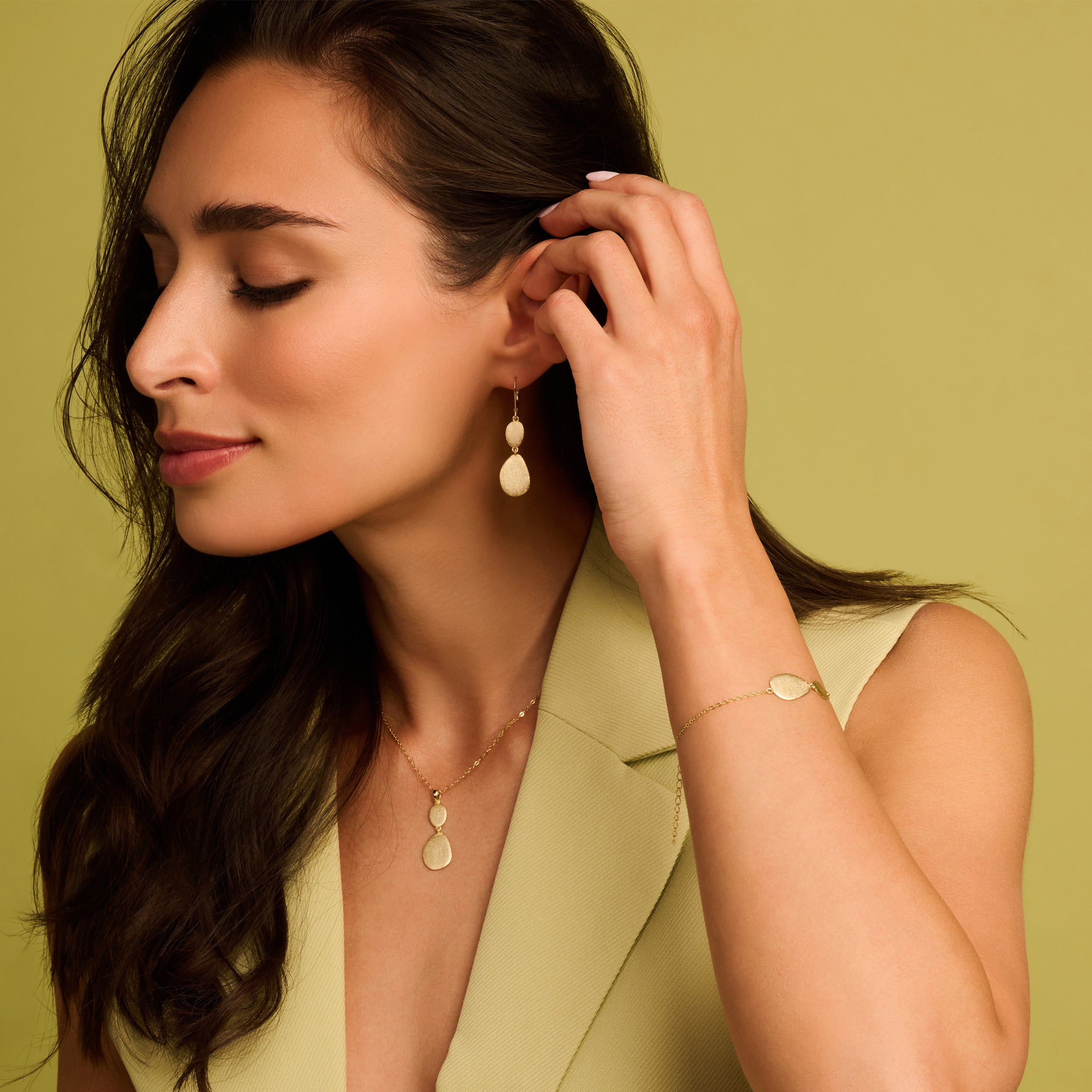 925 Sterling Zilveren Ketting voor Dames – Organic Flow
