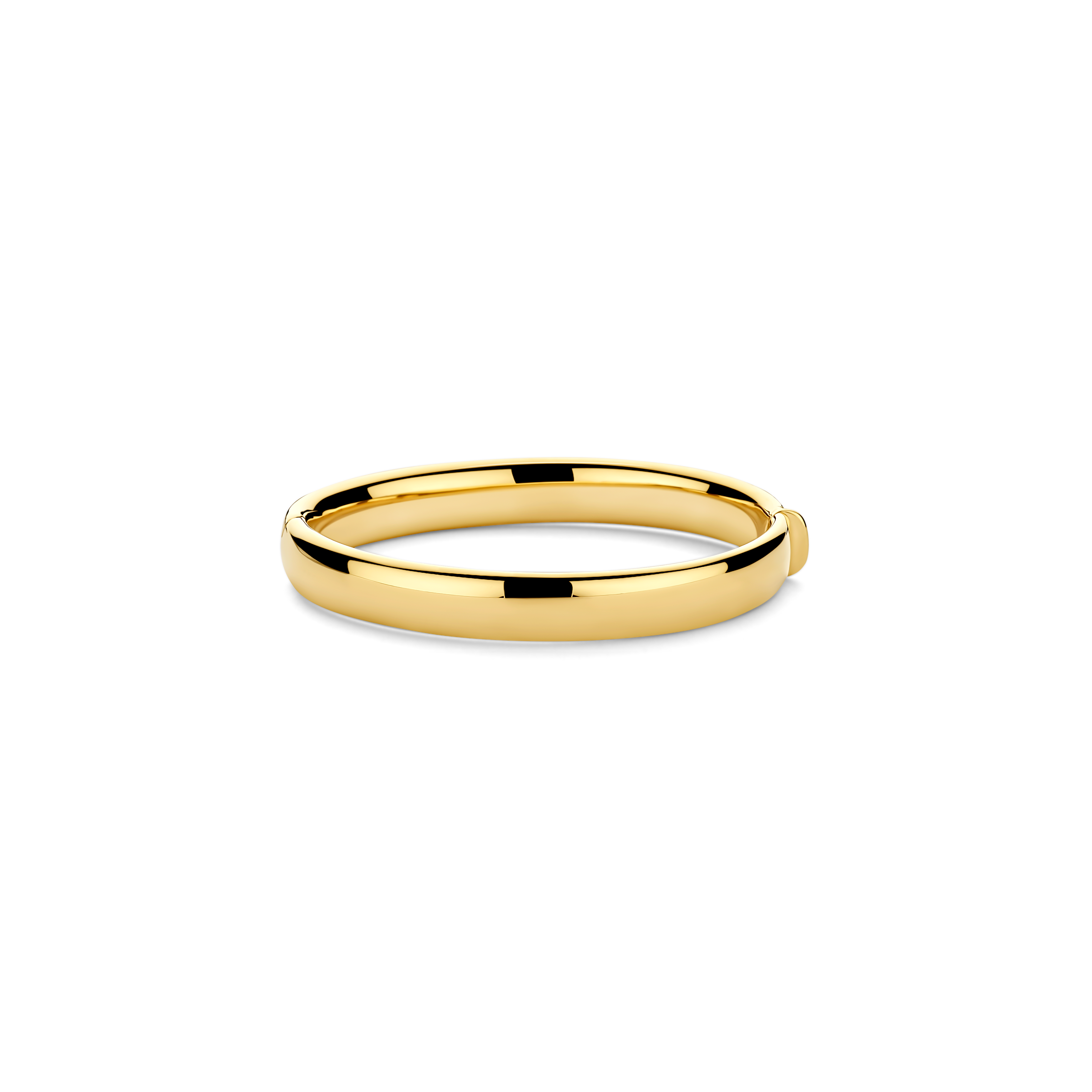 Bracelet jonc tube rond 8MM en argent sterling 925 pour femmes – Eternals