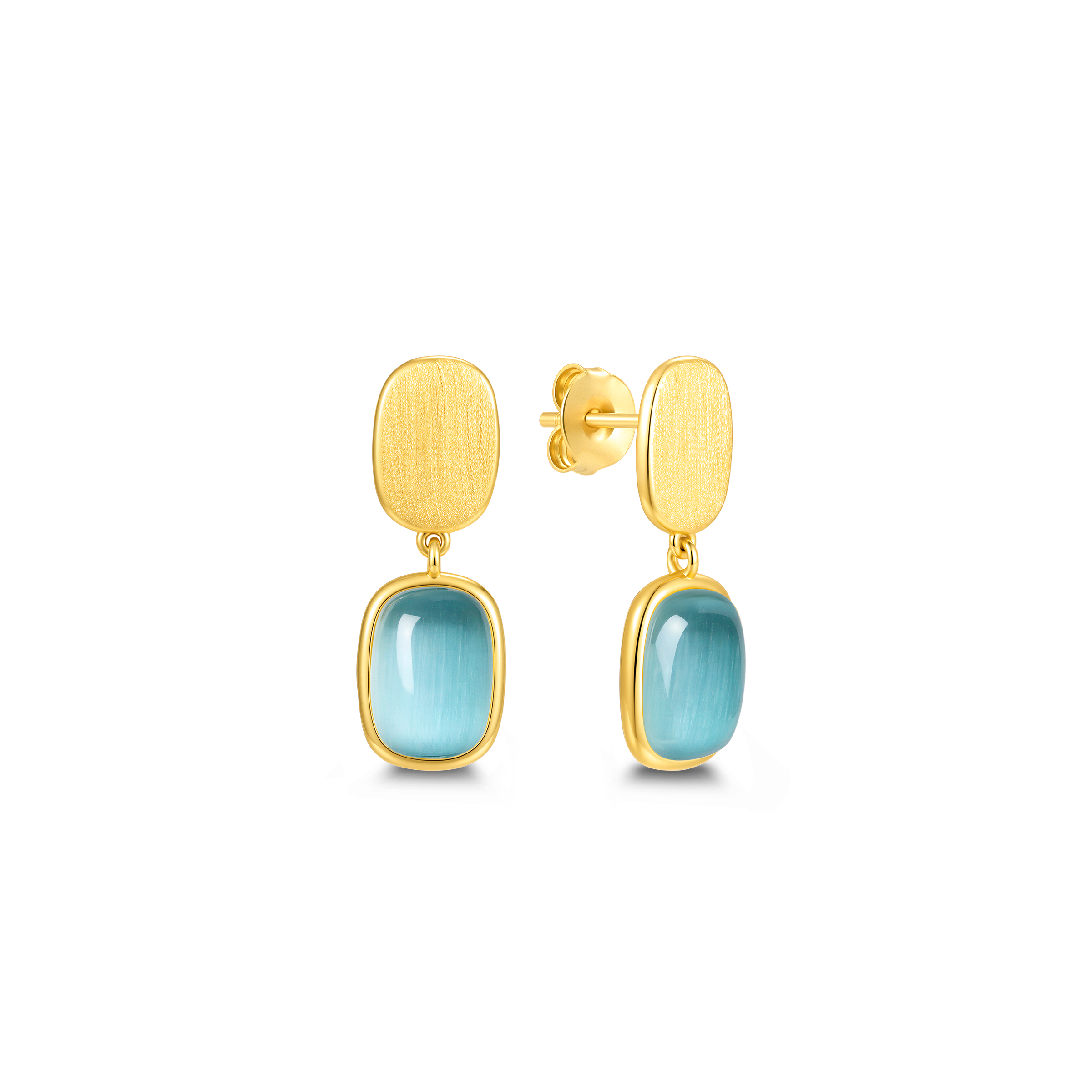 925 Sterling Zilveren Oorbellen voor Dames – Blush Essence petite