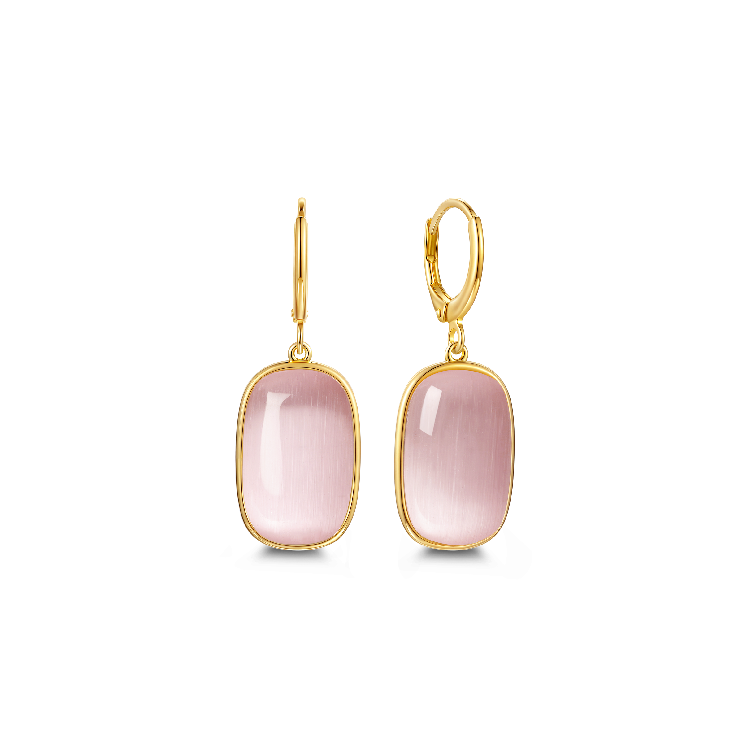 Boucles d'oreilles en argent sterling 925 pour femme – Collection Blush Essence