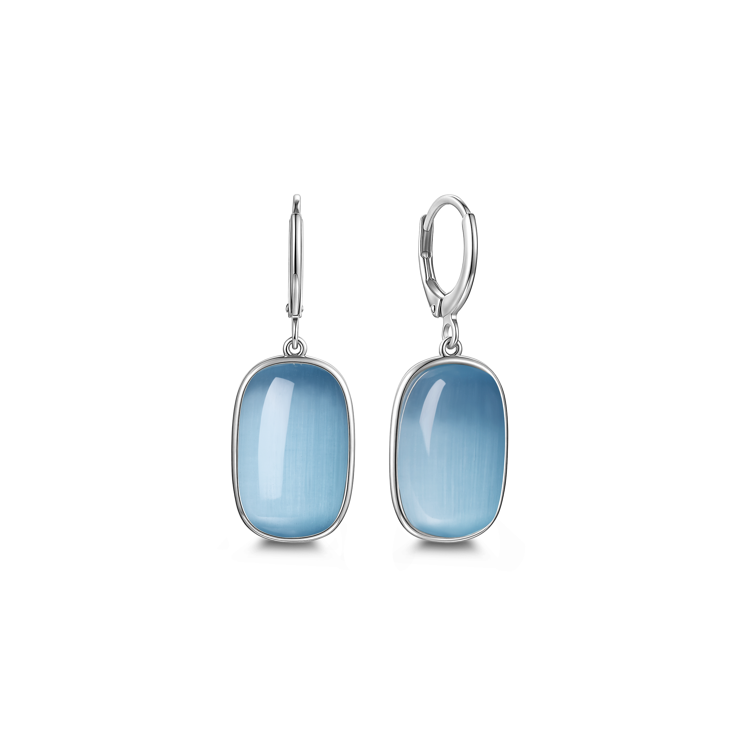 925 Sterling Zilveren Oorbellen voor Dames – Blush Essence statement