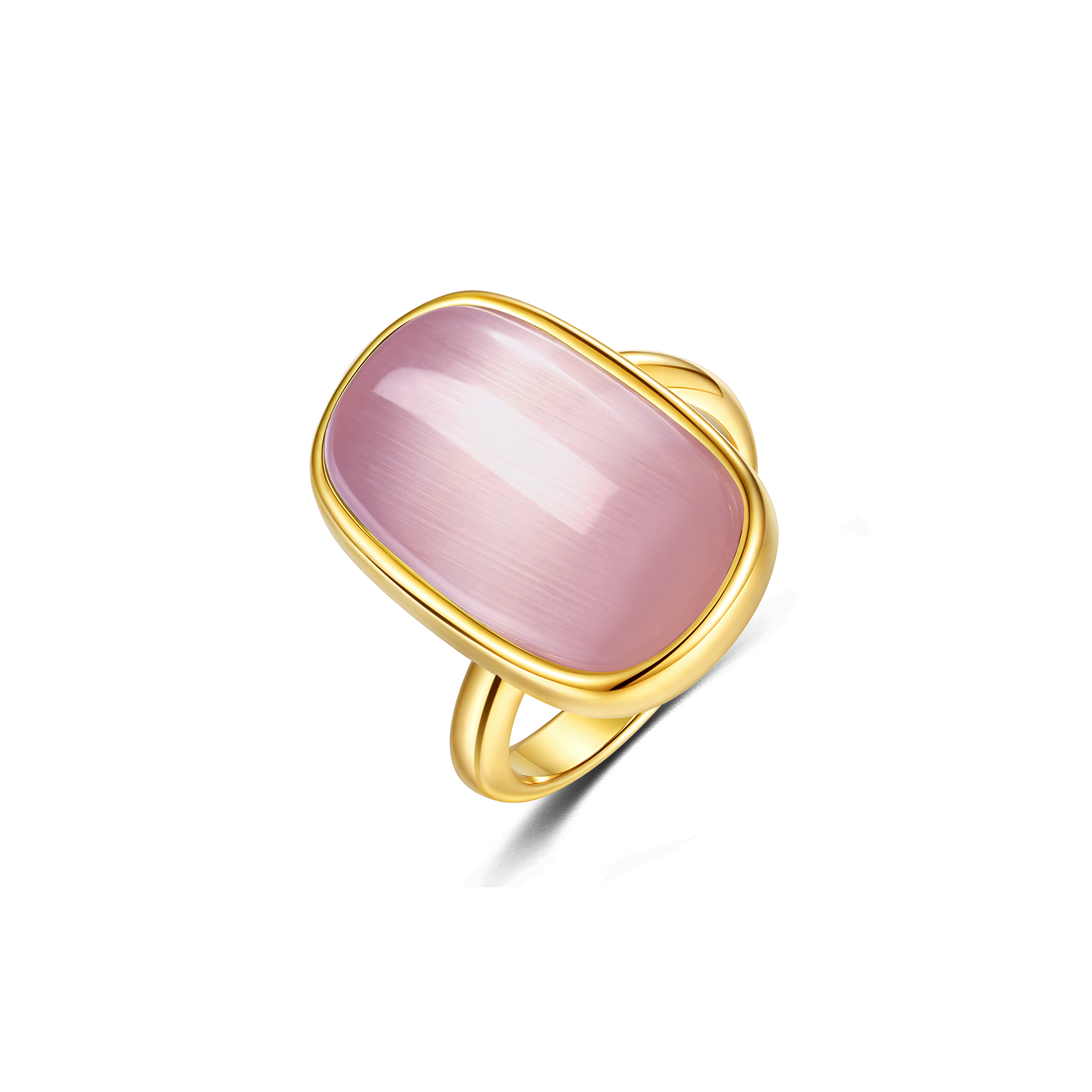 925 Sterling Silver Ring for Women – Blush Essence statement