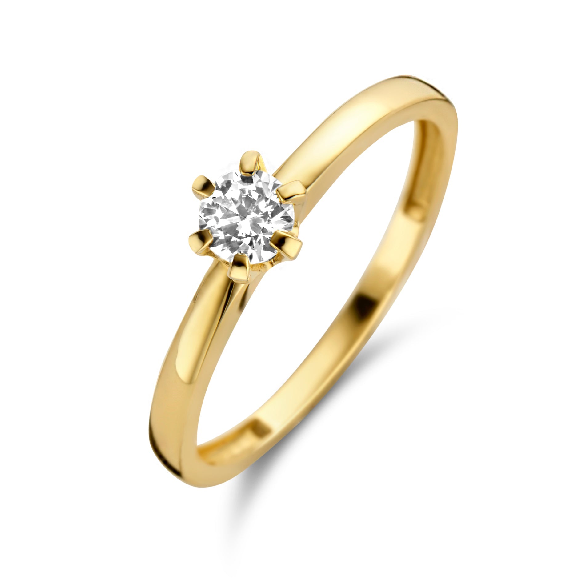 14K gouden Katie-ring