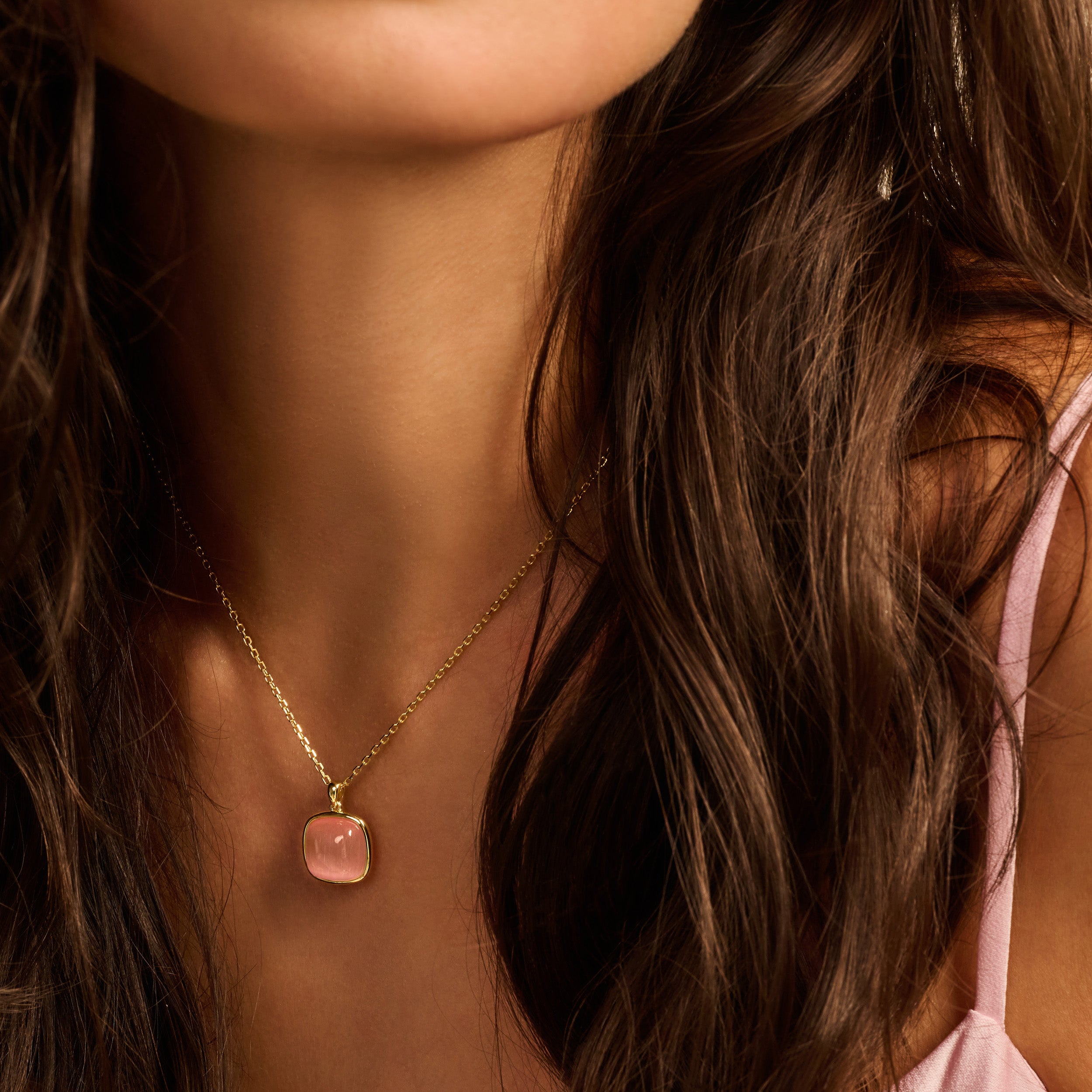 925 Sterling Zilveren Ketting voor Dames – Soft Blush