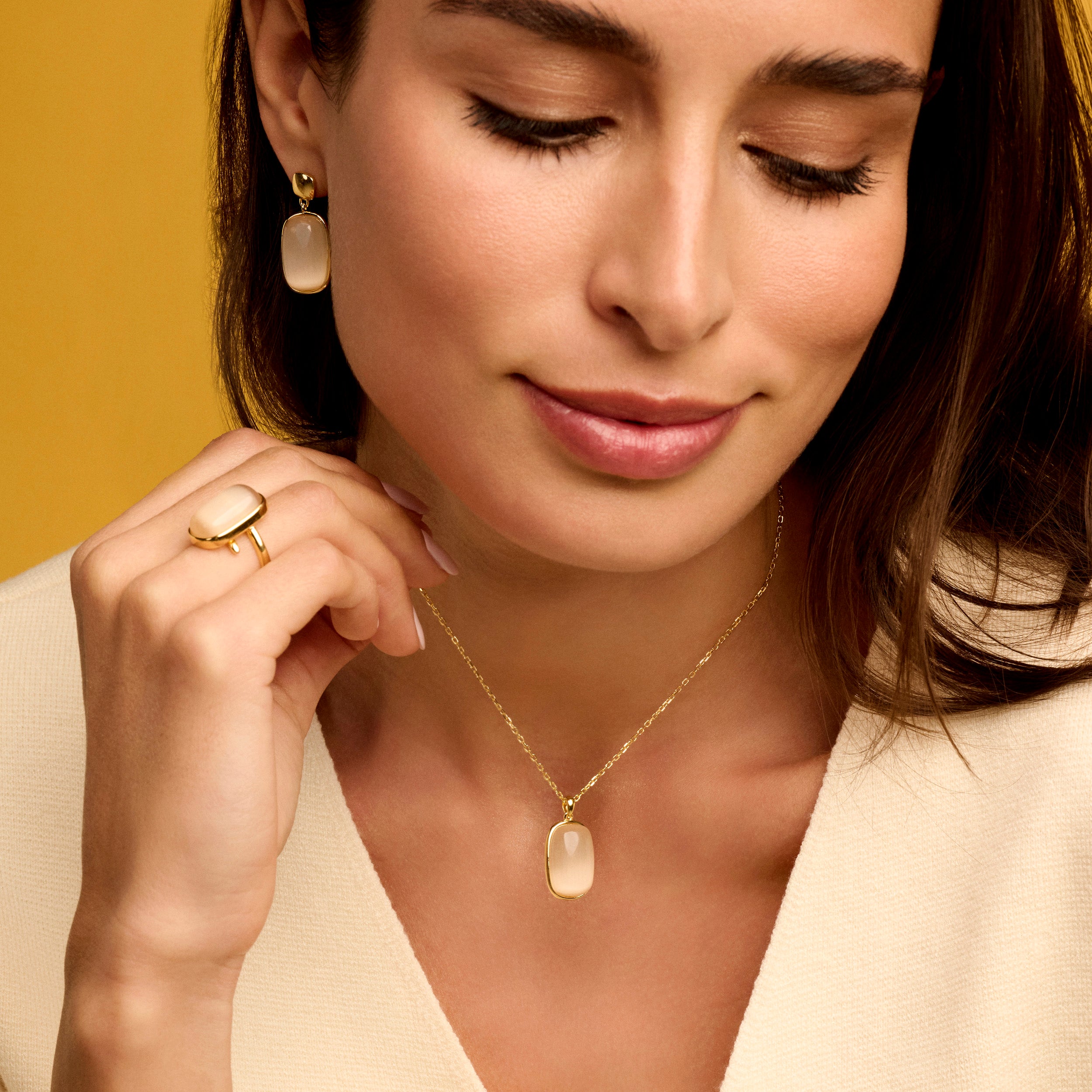 925 Sterling Zilveren Ketting voor Dames – Blush Essence statement
