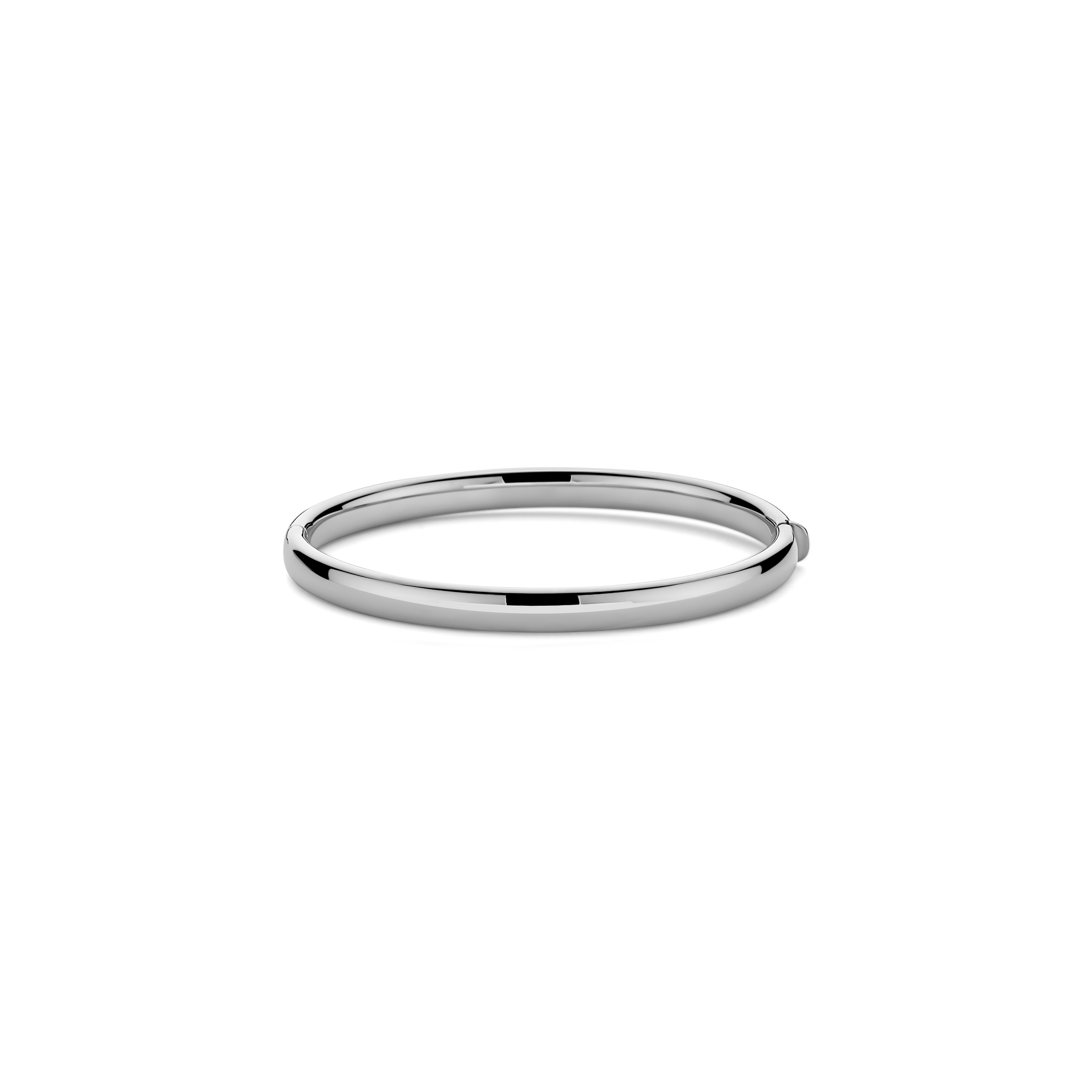 Bracelet jonc tube rond 5 MM en argent sterling 925 pour femme – Eternals