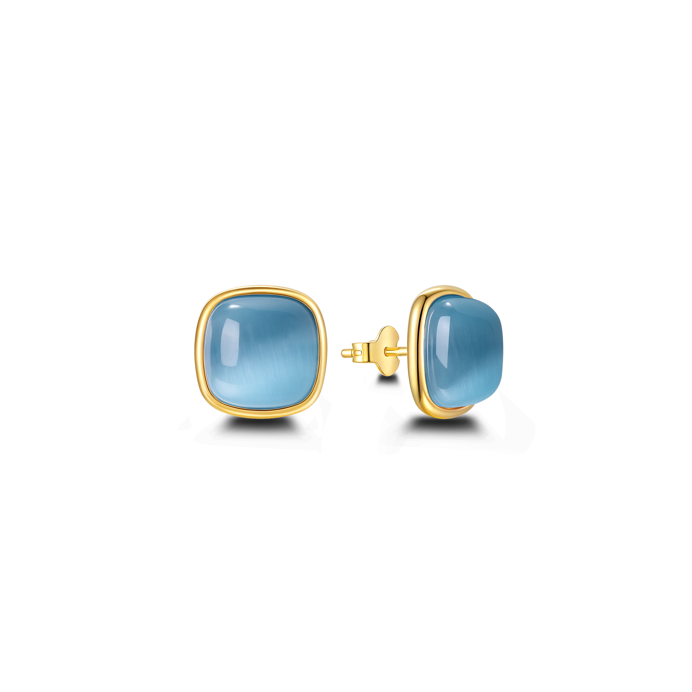 925 Sterling Zilveren Oorbellen voor Dames – Soft Blush