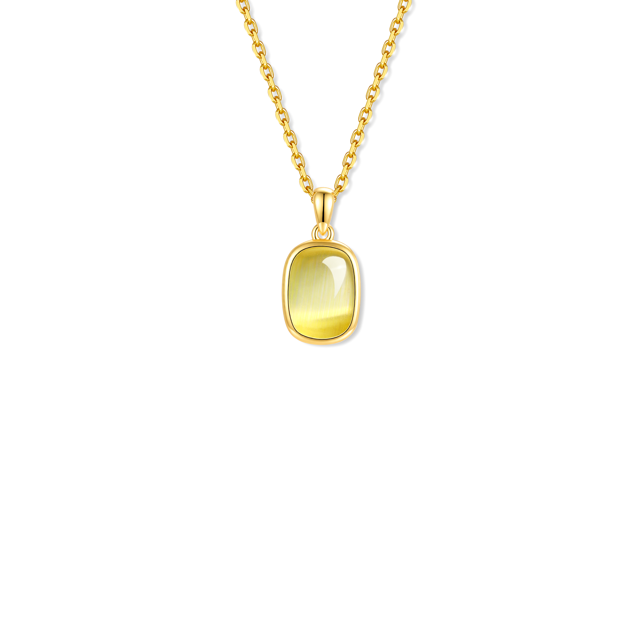 Collier en argent sterling 925 pour femme – Essence blush petite
