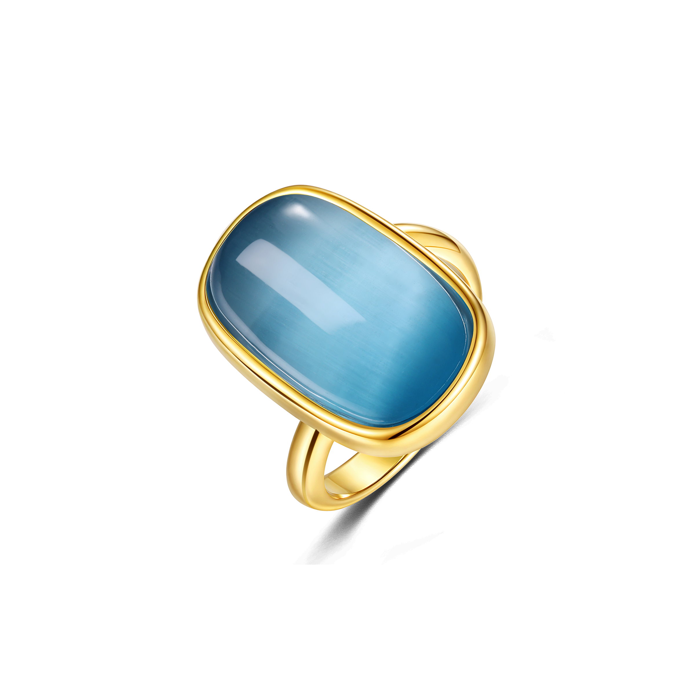 925 Sterling Silver Ring for Women – Blush Essence statement