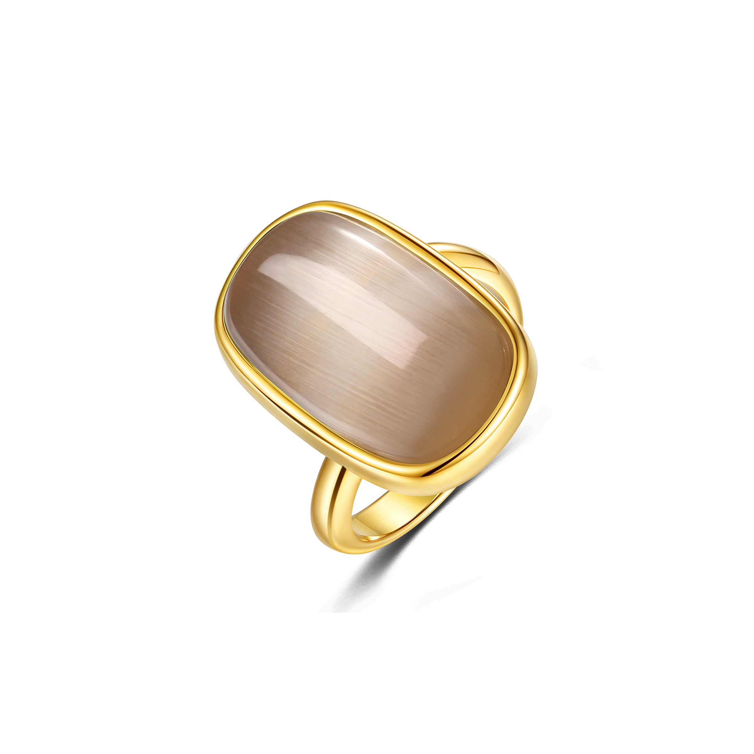 925 Sterling Silver Ring for Women – Blush Essence statement